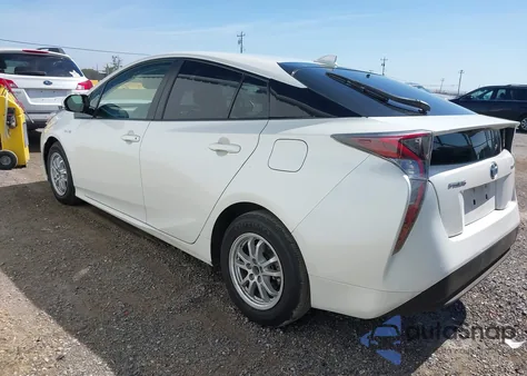 2016 Toyota Prius Three from USA, damaged, VIN JTDKARFU9G3519223
